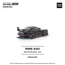 1/64 RWB 930 MATTE BLACK STELLA ARTOIS NEW TOOLING