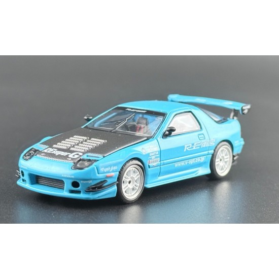 1/64 MAZDA RX-7 (FC3S) RE-AMEMIYA BLUE (TOKYO AUTO SALON 2026)