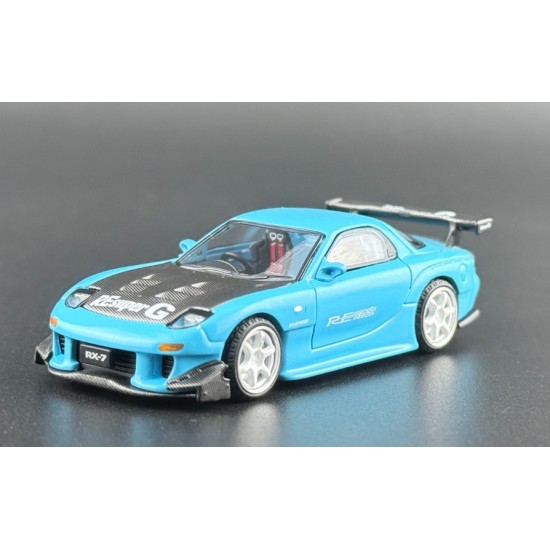 1/64 MAZDA RX-7 (FD3S) RE-AMEMIYA BLUE (TOKYO AUTO SALON 2026)