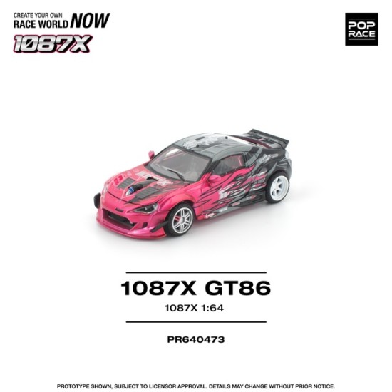 1/64 1087X GT86 (NEW TOOLING) 1/64 1087X GT86 (NEW TOOLING)