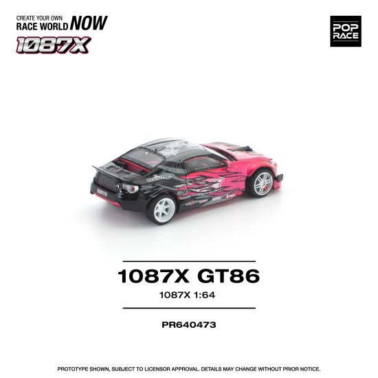 1/64 1087X GT86 (NEW TOOLING) 1/64 1087X GT86 (NEW TOOLING)