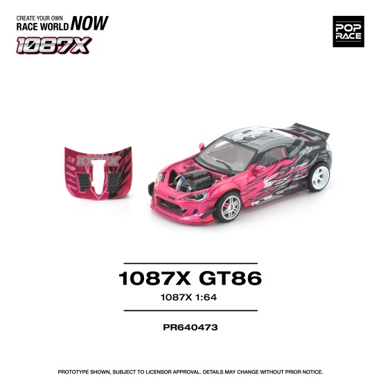 1/64 1087X GT86 (NEW TOOLING) 1/64 1087X GT86 (NEW TOOLING)