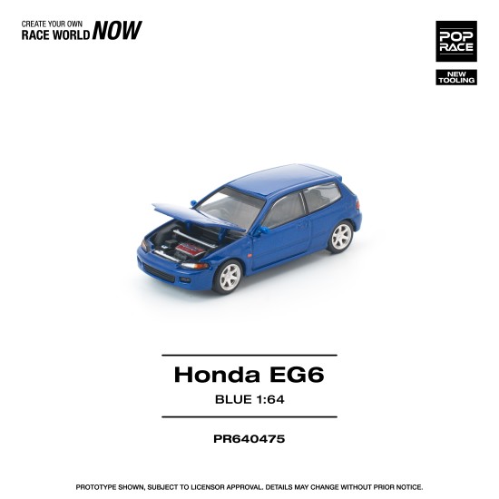 1/64 HONDA CIVIC (EG6) CAPTIVA (NEW TOOLING) 1/64 HONDA CIVIC (EG6) CAPTIVA (NEW TOOLING)