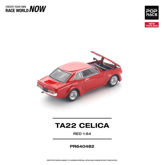 1/64 TA22 CELICA RED NEW TOOLING