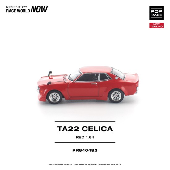 1/64 TA22 CELICA RED NEW TOOLING
