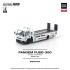 1/64 PANDEM FUSO 300 FLATBED TRANSPORTER WHITE NEW TOOLING