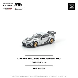 1/64 DARWIN PRO 66G WBK SUPRA A90 SILVER CHROME