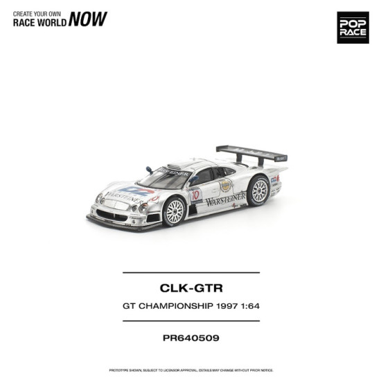 1/64 MERCEDES-BENZ AMG CLK GTR FIA GT CHAMPIONSHIP 1997