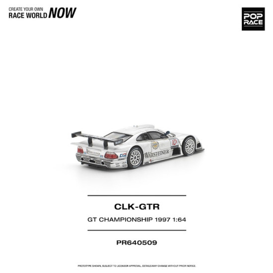 1/64 MERCEDES-BENZ AMG CLK GTR FIA GT CHAMPIONSHIP 1997