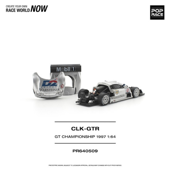 1/64 MERCEDES-BENZ AMG CLK GTR FIA GT CHAMPIONSHIP 1997