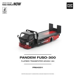1/64 PANDEM FUSO 300 FLATBED TRANSPORTER ADVAN