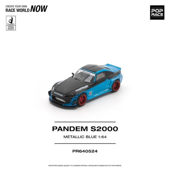 1/64 PANDEM S2000 METALLIC BLUE 1/64 PANDEM S2000 METALLIC BLUE