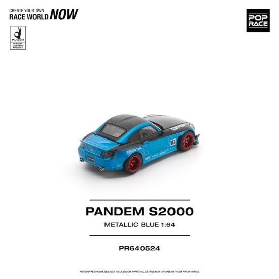 1/64 PANDEM S2000 METALLIC BLUE 1/64 PANDEM S2000 METALLIC BLUE