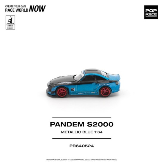 1/64 PANDEM S2000 METALLIC BLUE 1/64 PANDEM S2000 METALLIC BLUE