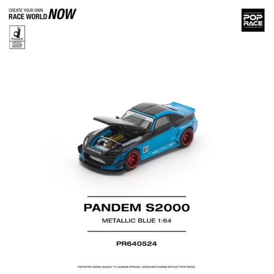 1/64 PANDEM S2000 METALLIC BLUE 1/64 PANDEM S2000 METALLIC BLUE