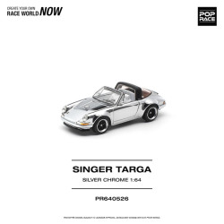 1/64 SINGER TARGA SILVER CHROME