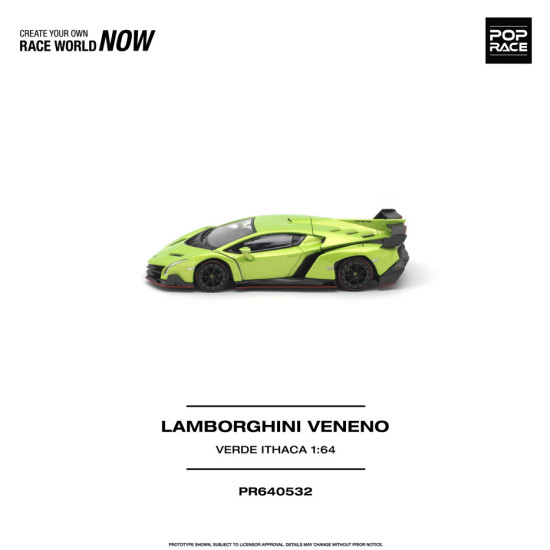 1/64 LAMBORGHINI VENENO VERDE ITHACA