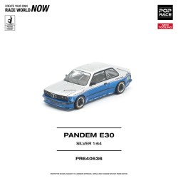 1/64 PANDEM E30 SILVER NEW TOOLING