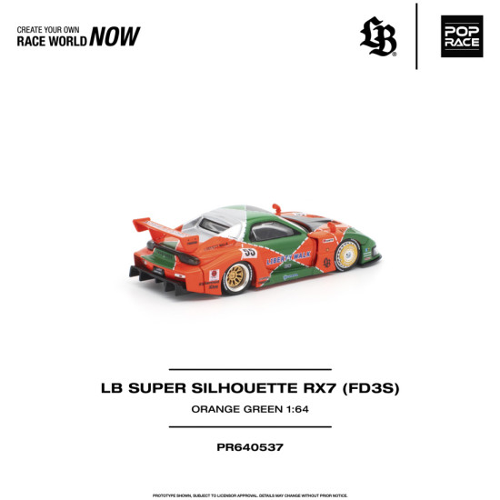 1/64 LB SUPER SILHOUETTE RX7 (FD3S)