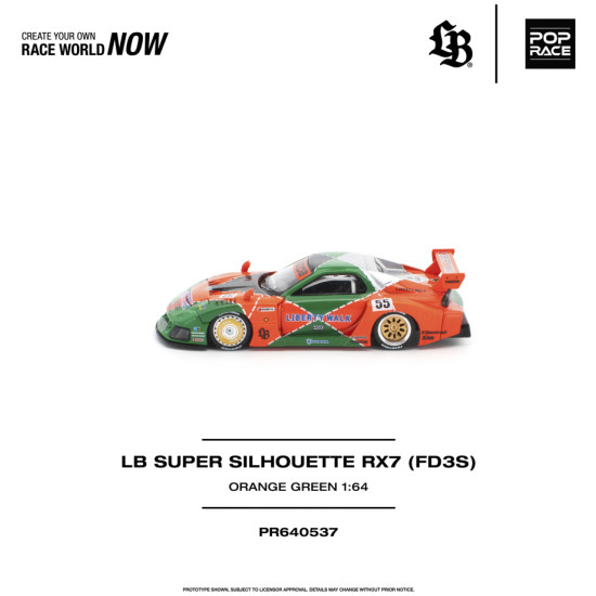1/64 LB SUPER SILHOUETTE RX7 (FD3S)