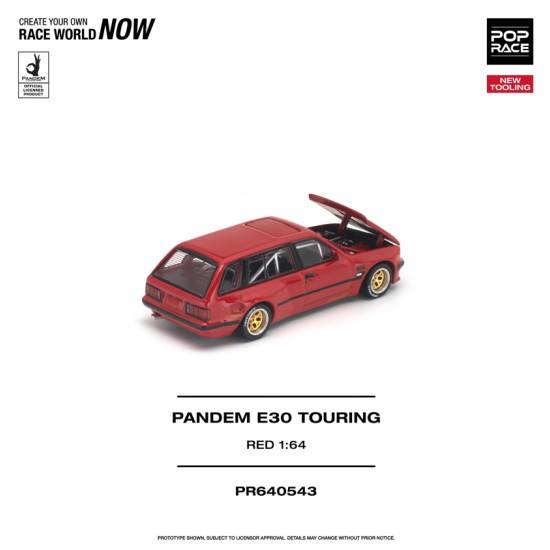 1/64 PANDEM E30 TOURING - RED