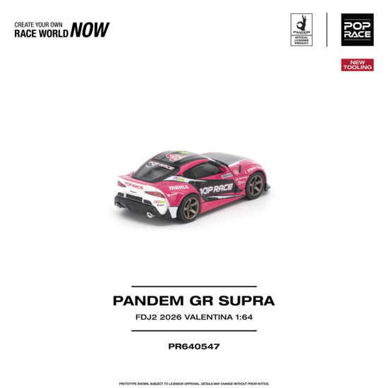 1/64 PANDEM GR SUPRA FDJ2 VALENTINA PIAZ NEW TOOLING