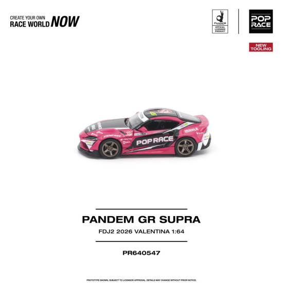 1/64 PANDEM GR SUPRA FDJ2 VALENTINA PIAZ NEW TOOLING