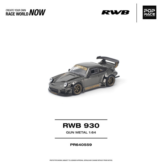 1/64 RWB 930 GUN METAL