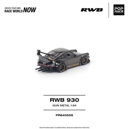 1/64 RWB 930 GUN METAL