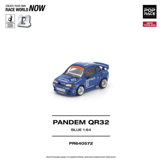 1/64 PANDEM QR32 BLUE NEW TOOLING 1/64 PANDEM QR32 BLUE NEW TOOLING