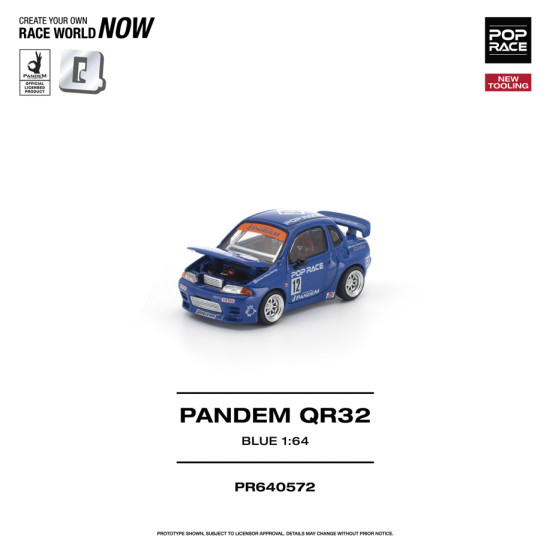 1/64 PANDEM QR32 BLUE NEW TOOLING 1/64 PANDEM QR32 BLUE NEW TOOLING