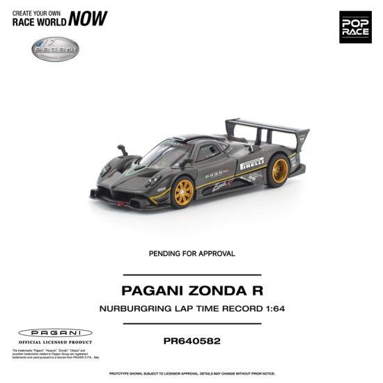 1/64 PAGANI ZONDA R NURBURGRING LAP TIME RECORD