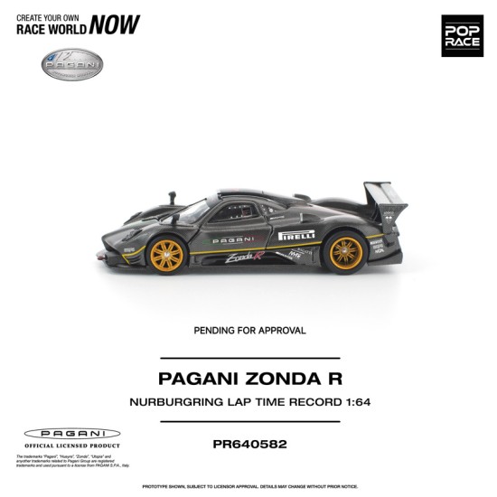 1/64 PAGANI ZONDA R NURBURGRING LAP TIME RECORD