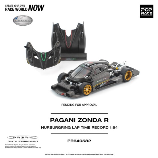 1/64 PAGANI ZONDA R NURBURGRING LAP TIME RECORD
