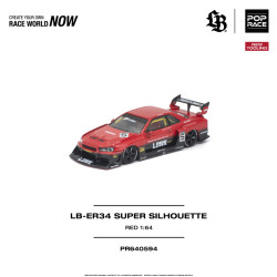 1/64 LB-ER34 SUPER SILHOUETTE RED NEW TOOLING