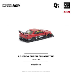 1/64 LB-ER34 SUPER SILHOUETTE RED NEW TOOLING