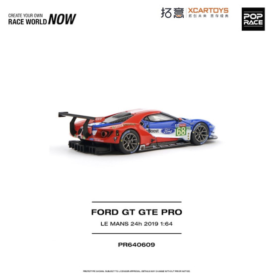1/64 FORD GT GTE PRO LE MANS 24H 2019 1/64 FORD GT GTE PRO LE MANS 24H 2019