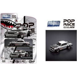 1/64 NISSAN SKYLINE GT-R V8 DRIFT HAKOSUKA METALLIC SILVER ENIGMA 1/64 NISSAN SKYLINE GT-R V8 DRIFT HAKOSUKA METALLIC SILVER ENIGMA
