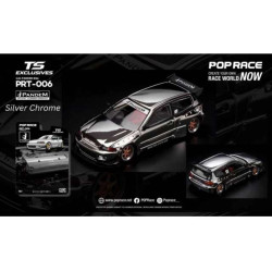 1/64 PANDEM EG6 TOKYO STATION EXCLUSIVES SILVER CHROME