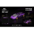 1/64 LAMBORGHINI COUNTACH LPI 800-4 TOKYO STATION EXCLUSIVES PURPLE CHROME
