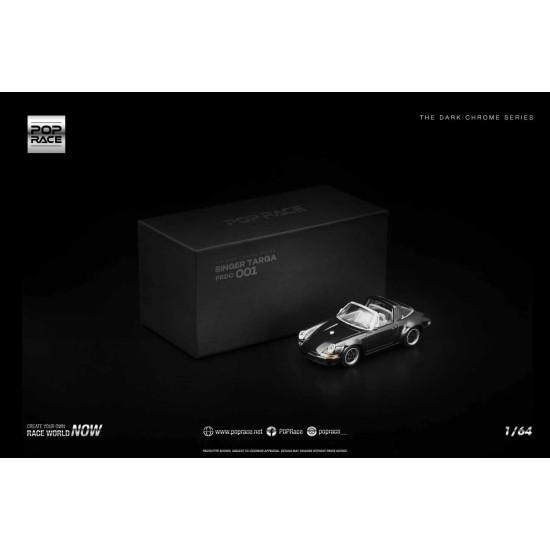 1/64 SINGER TARGA DARK CHROME