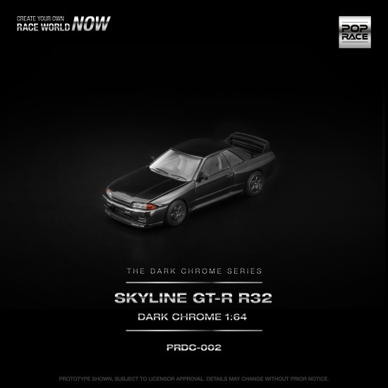 1/64 R32 GT-R DARK CHROME