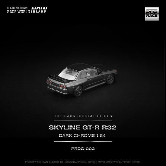 1/64 R32 GT-R DARK CHROME