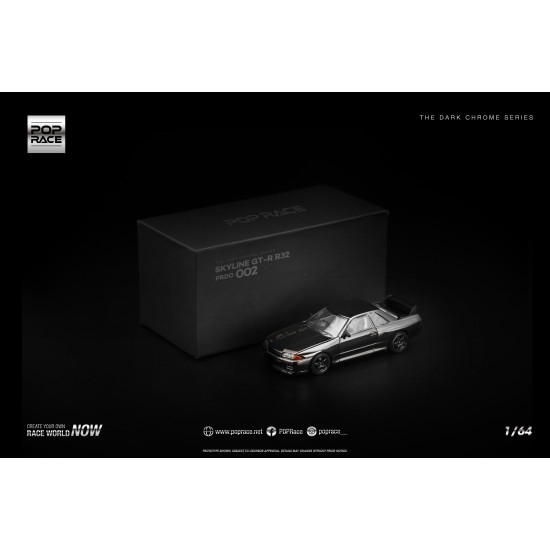 1/64 R32 GT-R DARK CHROME
