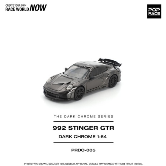 1/64 992 STINGER GTR DARK CHROME