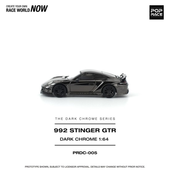1/64 992 STINGER GTR DARK CHROME
