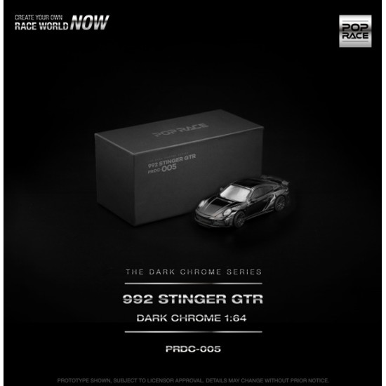 1/64 992 STINGER GTR DARK CHROME