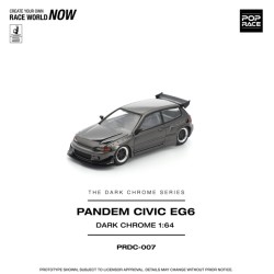 1/64 PANDEM CIVIC EG6 DARK CHROME