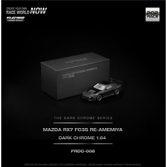 1/64 MAZDA RX7 (FC3S) RE-AMEMIYA DARK CHROME 1/64 MAZDA RX7 (FC3S) RE-AMEMIYA DARK CHROME