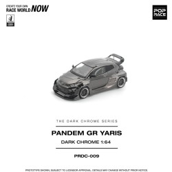 1/64 PANDEM GR YARIS DARK CHROME